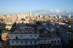 22 Cuba - Havana Centro - Hotel NH Parque Central - view towards Havana Vedado